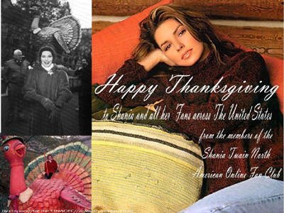 Happy Thanksgiving Super Shania Fans!