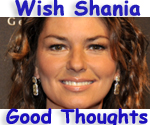 Click HERE to leave a message to Shania to show your support for her while waiting for new music!
