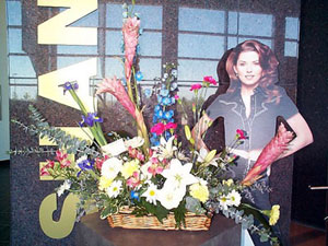 STNAOFC Flowers to the Shania Centre June 30, 2002