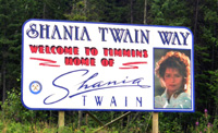 The Shania Twain Highway!